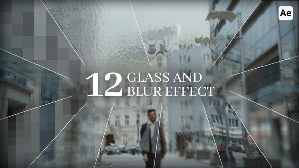 Videohive Overlays Blur & Glass Effects | AE Elements template preview