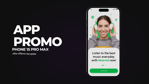 Videohive App Promo - Phone 15 pro Product Promo template preview