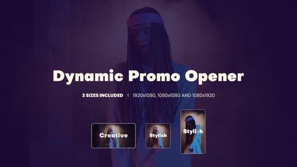 Videohive Short Dynamic Opener Openers template preview