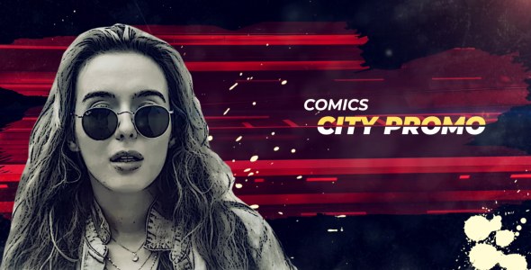 Videohive Comics Opener Openers template preview