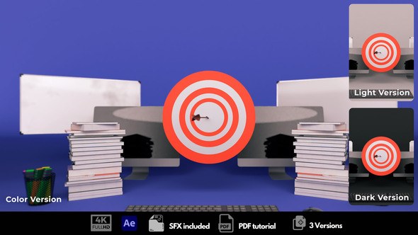 Videohive Education Experts Logo Stings template preview