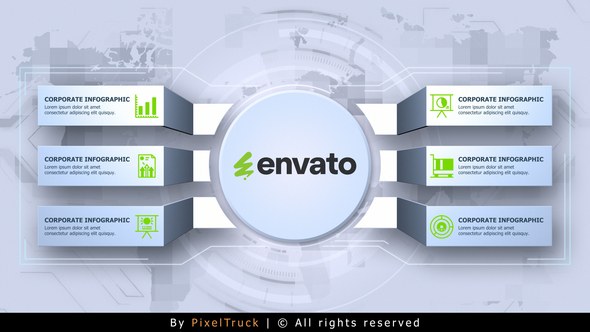Videohive Corporate Infographic Infographics template preview