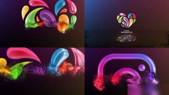 Videohive Insta Short Particular logo Reveal Logo Stings template preview