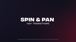 Videohive 140+ Spin & Pan Transitions Broadcast-packages template preview