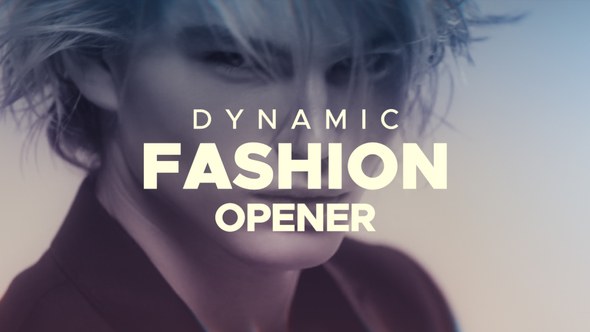 Videohive Dynamic Fashion Opener Openers template preview