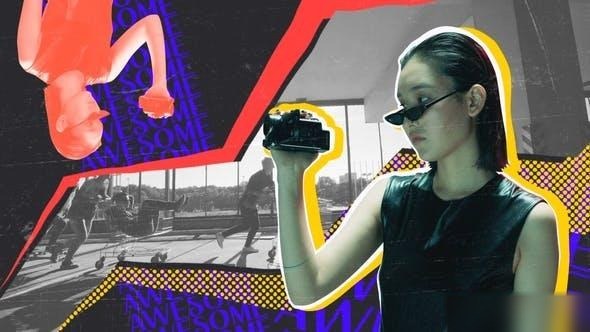 Videohive Poster Style Intro Openers template preview