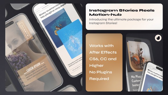 Videohive Instagram Vertical Reels Gold Product Promo template preview