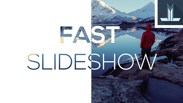 Videohive Fast Slideshow 14656480 - After Effects Templates Video Displays template preview