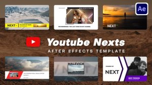 Videohive Youtube Nexts Broadcast-packages template preview