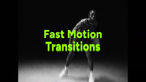 Videohive Fast Motion Transitions Elements template preview