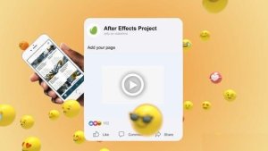Videohive My Facebook Page Openers template preview