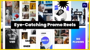 Eye-Catching Promo Reels and Stories | Premiere Pro Premiere Pro template preview