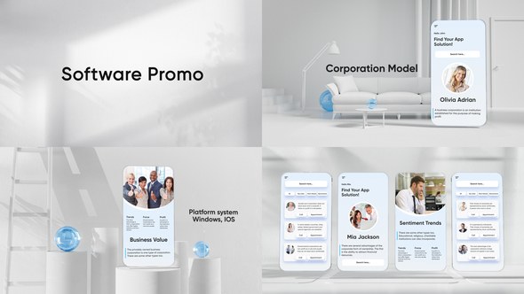 Videohive Phone App Promo 37432618 Product Promo template preview