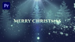Christmas Wishes | Christmas Titles Premiere Pro template preview