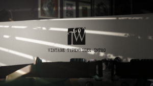 Videohive Production Company Vintage Typewriter Intro Openers template preview