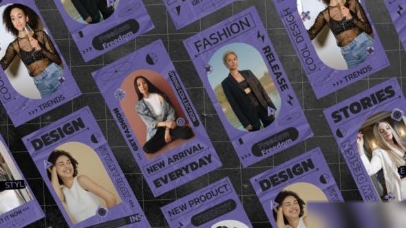 Videohive Cool Instagram Stories Openers template preview