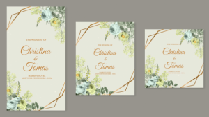 Videohive Wedding Invitation Intro 3 Video Displays template preview