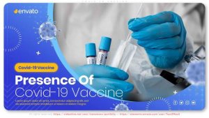 Videohive Covid 19 Vaccine Video Displays template preview
