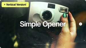 Videohive Simple Opener 50280589 Openers template preview