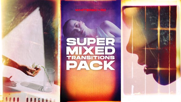 Videohive Super Mixed Transitions Pack | Vertical, Instagram Stories, Reels, TikTok Elements template preview