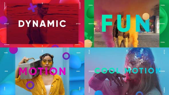Videohive Cool Motion Openers template preview