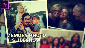 Emotional Memory Photo Slideshow MOGRT for Premier Pro Premiere Pro template preview