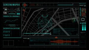 Videohive HUD700 Screen MAP4 Elements template preview