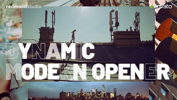 Videohive Dynamic Modern Opener 48306568 Video Displays template preview