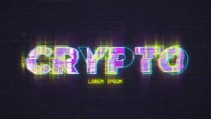 Videohive Crypto Intro Title Logo Stings template preview