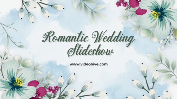 Videohive Romantic Wedding Slideshow 45154721 Video Displays template preview