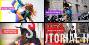 Videohive Urban Fashion Style Video Displays template preview