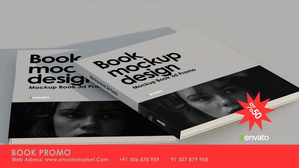 Videohive Book Promo V4 Product Promo template preview