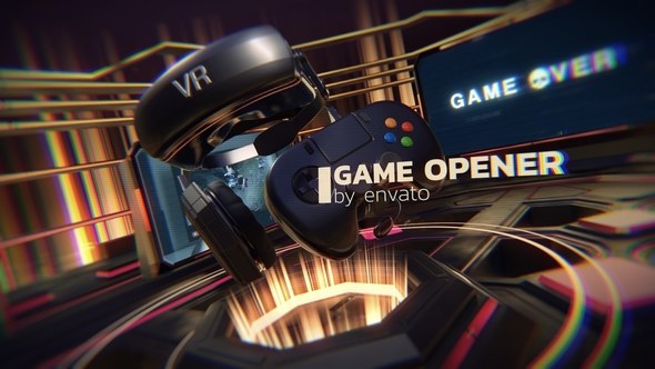 Videohive Gaming opener Openers template preview