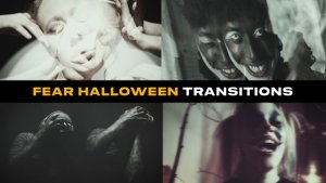 Videohive Fear Halloween Transitions | After Effects Elements template preview