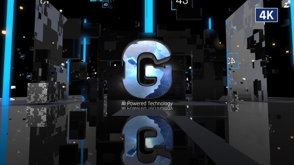Videohive Technology Logo Opener Logo Stings template preview