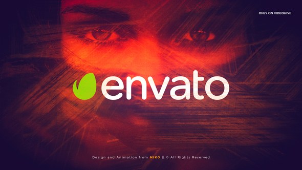 Videohive Brush Intro Logo Openers template preview