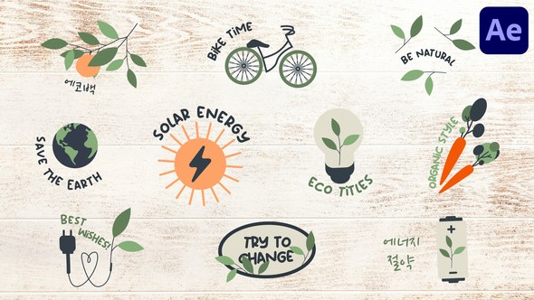 Videohive Eco Energy Titles | After Effects Titles template preview