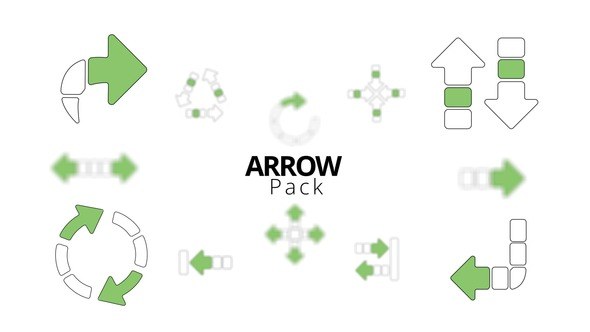 Videohive Arrow Pack 53797578 Elements template preview