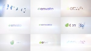 Videohive Quick Logo Sting Pack 05: Elegant Flares Logo Stings template preview