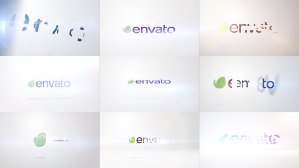 Videohive Quick Logo Sting Pack 05: Elegant Flares Logo Stings template preview