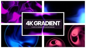 Videohive 4K Gradient Background Elements template preview