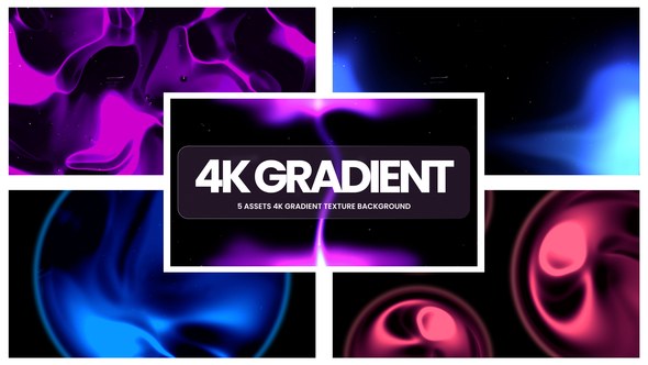 Videohive 4K Gradient Background Elements template preview