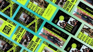 Videohive Greendie Hip Hop Instagram Reels & Stories Product Promo template preview