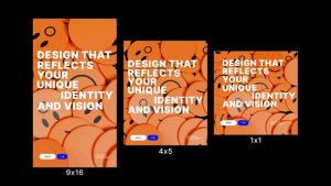Videohive Instagram Modern Typography Poster Video Displays template preview