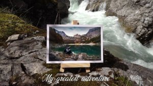 Videohive My Greatest Adventure - Photo Galery Video Displays template preview