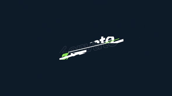 Videohive New Glitch Logo Intro Logo Stings template preview
