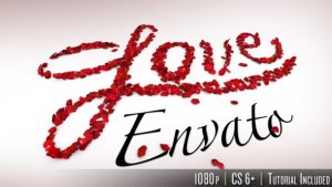 Videohive I Love You Logo Stings template preview