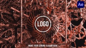Videohive Rusty Gearworks Logo Reveal Logo Stings template preview