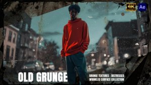 Videohive Old Paper Grunge Textures вЂ“ Distressed Wrinkled Surface Collection Elements template preview