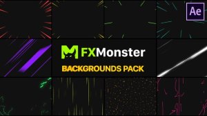 Speed Backgrounds | After Effects Video Displays template preview